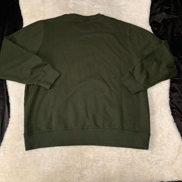 Duluth Trading Co Mens Olive Green Pullover Relaxed Fit Size XL Sweater - Picture 2 of 7